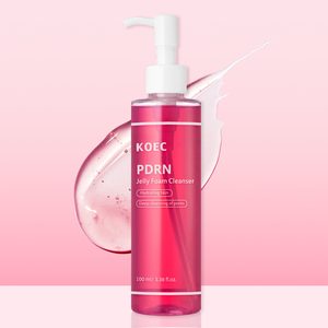 Detergente <span class=keywords><strong>Schiumogeno</strong></span> Gelatinoso PDRN Koec a Basso pH per Uso Quotidiano, Adatto a Tutti i Tipi di Pelle, Idratante, Cura dei Pori, Gel al Collagene, <span class=keywords><strong>Struccante</strong></span> - Product Image 4