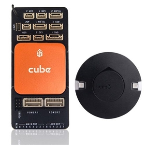 HEX <span class=keywords><strong>Pixhawk</strong></span> 2.1 <span class=keywords><strong>Cube</strong></span> <span class=keywords><strong>Orange</strong></span> Standard Set W/ Here 3 GPS ADS-B Carrier Board pour l'éducation, R/C Drone - Product Image 2