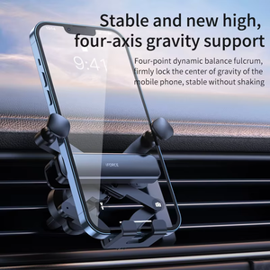 Enorme costo Excelente calidad Auto Expand Fold Silent 8 Level A prueba de golpes Six Point Lock Butterfly Phone Holder para coche - Product Image 5