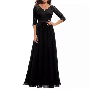 <span class=keywords><strong>Vestidos</strong></span> Nuevos con Encaje y Cintura Alta - Product Image 2