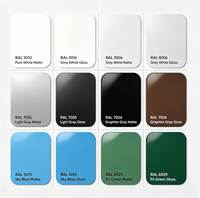 Panneau composite en aluminium ignifuge de qualité A2 avec finition marbrée PVDF de 4 mm pour revêtement mural extérieur de villa, appartement et hôtel, imperméable
