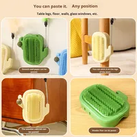Moufles et rouleaux auto-grattants écologiques et durables en plastique, mignons et modernes pour chat, avec baguette d'exercice à clochette pour l'élimination des poils et l'entraînement