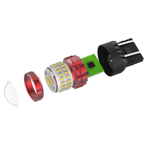 Luce LED indicatore di direzione auto Canbus retromarcia lampada posteriore DRL 3014 44smd 1157 1156 BAY15D 7440 7443 <span class=keywords><strong>W21</strong></span> 5 T20 3157 T25 <span class=keywords><strong>5W</strong></span> T20 3157 T25 - Product Image 3