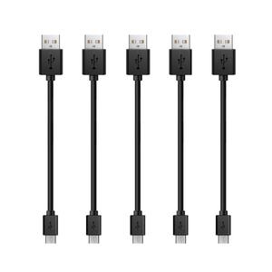 Cable Micro USB de 0.2m 0.3M 0.5M 2A, Cable de Carga y Datos Corto para Samsung - Product Image 1