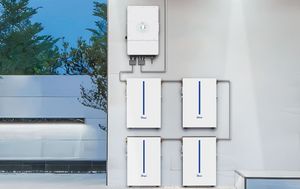 Kaliteli Deye lityum pil RW-M6.1-B 6.14Kwh 51.2V 120Ah alçak gerilim Lifepo4 duvara monte enerji depolama sistemi pil - Product Image 4