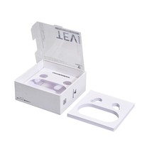 Boîte d'emballage personnalisée avec logo, écologique, recyclable, en papier couché, pour l'électronique grand public, pour écouteurs sans fil