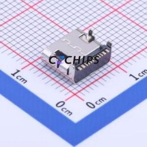 TYPE-C-31-M-31 USB Connector SMD Connector ( Connector Type: Type-C )( Gender: Female )( Mounting Type: Horizontal Mount ) - Product Image 2