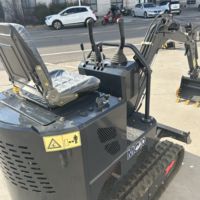 Petite mini pelle sur chenilles électrique ANTS pelle multifonctionnelle à batterie au lithium