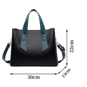 High Capacity Leather Shoulder Handbags Stylish <b>Women</b> Tote Satchel Purse Ladies PU Shoulder <b>Bags</b> Hand <b>Bag</b> - Product Image 4