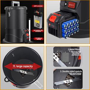 <span class=keywords><strong>Pompe</strong></span> de remplissage de <span class=keywords><strong>graisse</strong></span> automatique électrique <span class=keywords><strong>à</strong></span> baril haute pression, <span class=keywords><strong>batterie</strong></span>, seau, 24v - Product Image 6