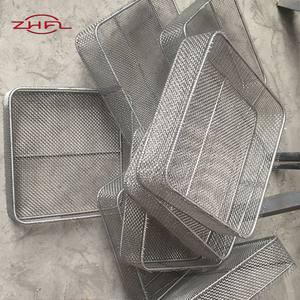 Panier en maille métallique de nettoyage et de désinfection de laboratoire en acier inoxydable 316 L de haute qualité, personnalisable - Product Image 6