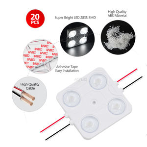 Hot Sell 12V Square <b>Led</b> <b>Strip</b> Module Outdoor Digital CE Waterproof IP65 Soft 4 Module <b>Led</b> 2W 7000K For Advertising Sign Box - Product Image 5