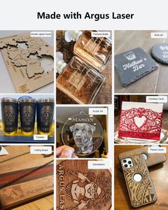Argus <span class=keywords><strong>laser</strong></span> CNC máy cắt <span class=keywords><strong>laser</strong></span> cho gỗ <span class=keywords><strong>balsa</strong></span> Acrylic 6030 30 Wát RF <span class=keywords><strong>Laser</strong></span> - Product Image 4