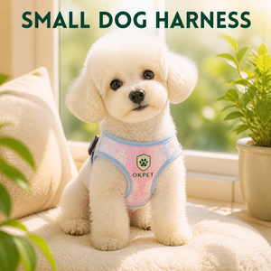 Arnés para Perros Pequeños, Oxford, Transpirable, Malla Antiescape, Hebilla de Bloqueo, Reflectante, Logotipo Personalizado OEM para <span class=keywords><strong>Chihuahua</strong></span>, Poodle, Perros de Juguete - Product Image 3