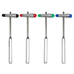 Martillo <span class=keywords><strong>de</strong></span> Diagnóstico Multifuncional <span class=keywords><strong>de</strong></span> Metal con Cepillo y Regla, Certificado CE, para Examen Neurológico Sensorial Completo - Product Image 1