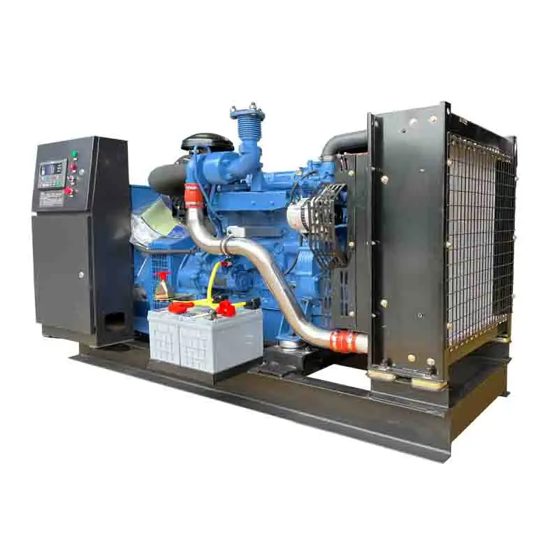 60kw 75 Kva 220v Yuchai silenzioso serie aperta alternatore elettrico senza spazzole altro generatore diesel automatico genset