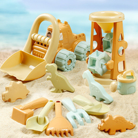 HOYE CRAFTS Ensemble de jeux de sable pour enfants, jouets d'été, ensemble de jouets de plage avec seau