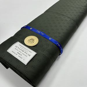 Nuevo precio al por mayor, traje de ropa de senador africano, materiales de tela, <span class=keywords><strong>trajes</strong></span> de ropa de senador, telas de 5 yardas para hombres - Product Image 6