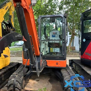 Mini-excavatrice Hitachi ZX55 d'occasion à faible nombre d'heures de fonctionnement |   Moteur Isuzu de 5,5 tonnes avec commande PLC |   Pompe de boîte de vitesses |   Roulement inclus |   Modèle 2024 | - Product Image 3