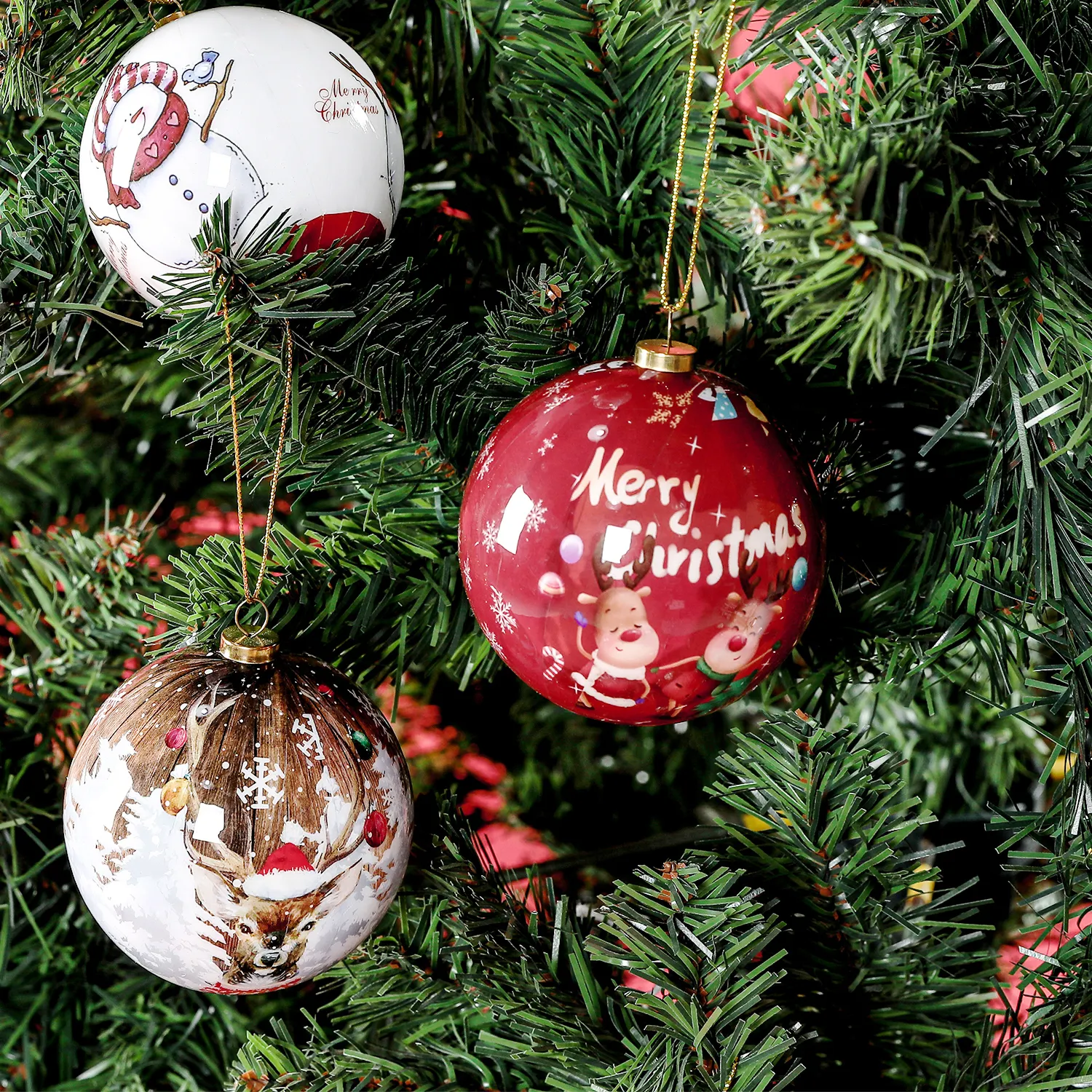 Decoración de bolas para el hogar, adornos de liquidación, árbol de Navidad, novedad de 2022, envío gratis