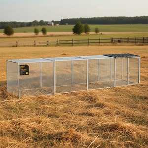 Jaula para Pollos de Acero Galvanizado, Duradera y de Larga Vida Útil para Avicultura - Product Image 2