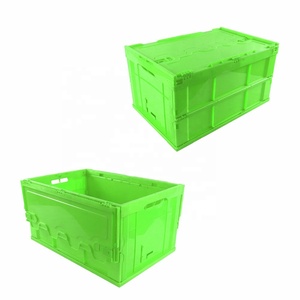 Deeo Có Thể Gập Lại Nhựa Ráp Lưu Trữ <span class=keywords><strong>Container</strong></span> Crate Hộp - Product Image 2