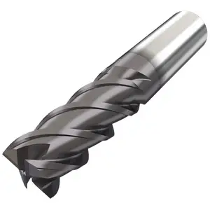 1/4 1/2 Schacht Router Bit 6Mm Tool Indexeerbare Inch Hss Endmill 4 Fluit Carbide Cnc End Mill Frees