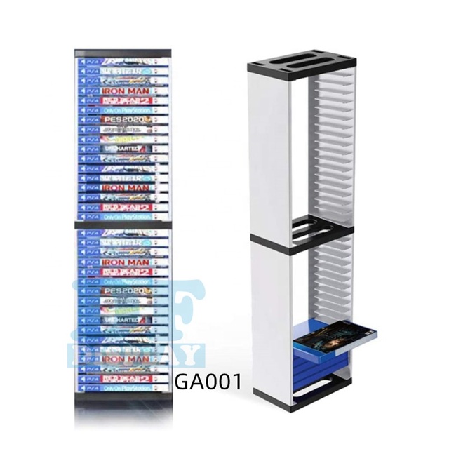 GA001 Universal Game Disc Holder Vertical Holder Tower PS5/PS4/Xbox Series S & X/Xbox One Game