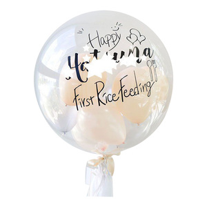<span class=keywords><strong>Ballon</strong></span> transparent <span class=keywords><strong>gonflable</strong></span> en gros, <span class=keywords><strong>ballon</strong></span> Bobo, bulle lumineuse, <span class=keywords><strong>ballon</strong></span> ondulé lumineux, clignotant avec <span class=keywords><strong>tige</strong></span> - Product Image 1
