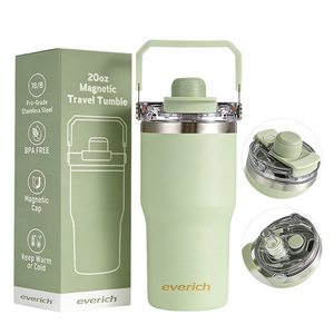 Termo de Boca Ancha de Gran Capacidad con Asa Ancha, Mantiene la Temperatura por Mucho Tiempo, Termo Magnético para <span class=keywords><strong>Agua</strong></span> Frí<span class=keywords><strong>a</strong></span> o Caliente - Product Image 5