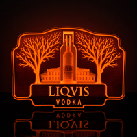 LiqVis Modernes Design VIP-Service LED-Flaschenpräsenter, Wiederaufladbares Leuchtgestell für Nachtclubs, Hochwertige Spirituosen-Präsentation