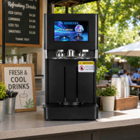 Machine de scellage de canettes entièrement automatique non rotative avec écran tactile pour l'emballage de boissons, d'eau pétillante et de bière (220V/110V)