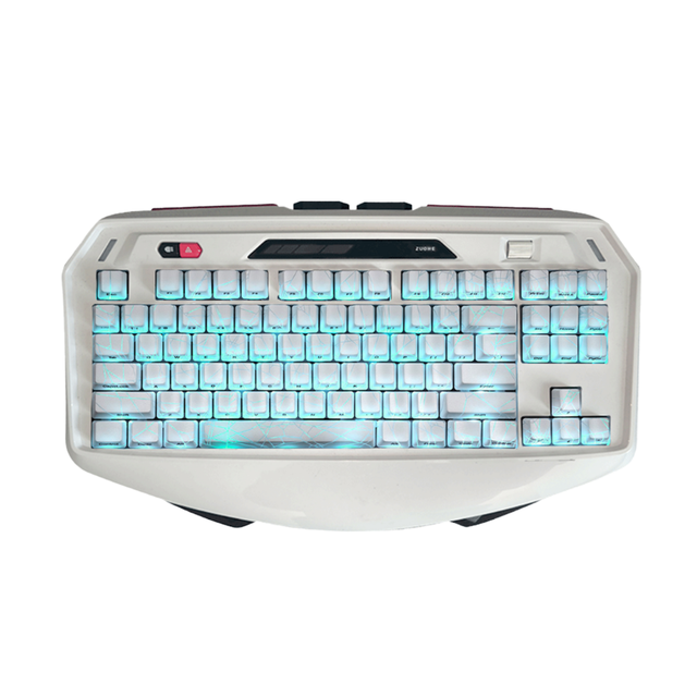 Mechanical 88-Key Keyboard with PBT Keycaps