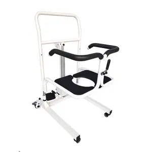 Senyang — fauteuil roulant de toilette électrique portable hydraulique, pour toilettes, appareil médical, avec transfert, confortable, pour personnes âgées, soins infirmiers, vente en gros
