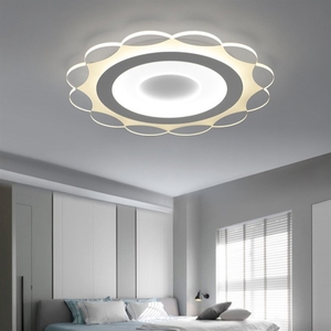 Đèn chiếu sáng phòng ngủ tròn, nhà theo phong cách hiện đại và đơn giản, Đèn <span class=keywords><strong>Led</strong></span>, phòng thông minh, đèn trần - Product Image 3