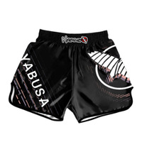 Shorts de combat MMA, Boxe, Sanda, Muay Thai pour l'entraînement, unisexe, séchage rapide, élastiques, 100% Coton, découpe automatisée