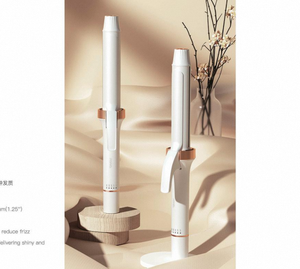 เครื่องม้วนผมเซรามิก 5-in-1 ระดับมืออาชีพ พร้อมแถบซิลิโคนเพื่อผมลอนสวยไร้ชี้ฟู - Product Image 2