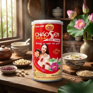 ข้าวต้มแปดสมุนไพรพรีเมียมสำเร็จรูป ซุปเม็ดบัวกระป๋องเพื่อสุขภาพ อร่อย สะดวก รวดเร็ว สำหรับขายส่งและส่งออก - Product Image 1