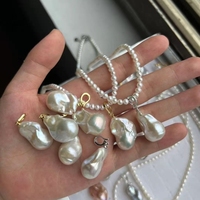 Wholesale Baroque Freshwater Pearl Pendant 14-15mm 3A Quality Multi-Color 925 Sterling Silver