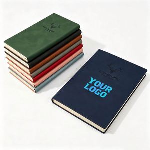<b>Customized</b> Logo Luxury Pu Leather Journal Notebook A5 Book Cover Paper Leather <b>Diary</b> 2026 Planner Printing Pastel Hardcover - Product Image 1