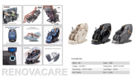 Fauteuil de massage électrique 4D premium pour le corps entier, inclinable électrique zéro gravité avec chaleur, système SL Track, étirement thaïlandais, fabricant OEM ODM