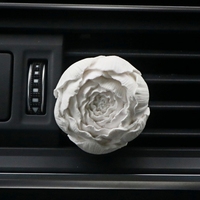 Diffuseur d'huiles essentielles en porcelaine en gros, parfum d'ambiance pour la maison, diffuseur d'arômes en céramique, désodorisant de voiture en plâtre parfumé