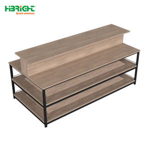 เคาน์เตอร์คิดเงินไม้สไตล์โมเดิร์น Highbright สำหรับซูเปอร์มาร์เก็ตและร้านค้าปลีก - Product Image 3