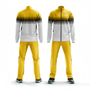 Polyester/coton polaire hiver grande taille ensemble de survêtement écologique 100% Polyester Micro Fiber numérique imprimé uniformes de sport - Product Image 1