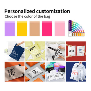 Bolsa de Envío de Polietileno con Logotipo de Marca Personalizada, Bolsas de Correo Recicladas de Lujo Color Morado con Adhesivo para Logística de Devoluciones - Product Image 3