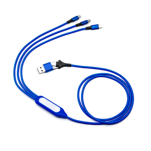 <span class=keywords><strong>Lampe</strong></span> de camping 5-en-1 à LED avec logo, câble de charge USB Type C, en nylon tressé durable, cadeau de bienvenue pour l'extérieur – Fournisseur d'usine - Product Image 6