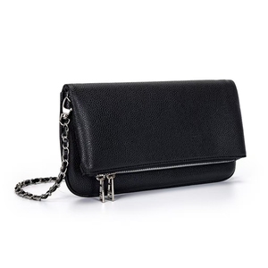 Borsa Quadrata Classica Francese in PU con Catena Decorata con Diamanti, Doppia <span class=keywords><strong>Tracolla</strong></span>, Chiusura a Cerniera - Product Image 4