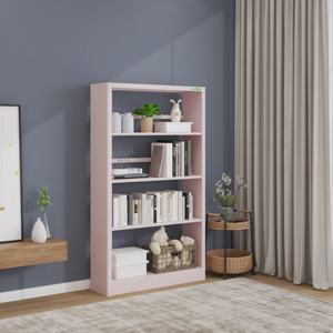 Venta al por mayor simple biblioteca escolar estantería de acero estantería de un solo lado estantería de metal - Product Image 6