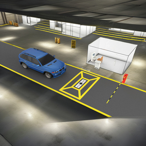 Hệ thống an ninh Chính Phủ ROHS chứng nhận theo hệ thống sanning xe (uvss) để kiểm tra an ninh - Product Image 2