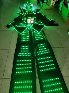 Cofre LED pantalla Digital Walker Robot traje luminoso escenario ropa para fiesta y baile rendimiento estante de exhibición disfraz - Product Image 4